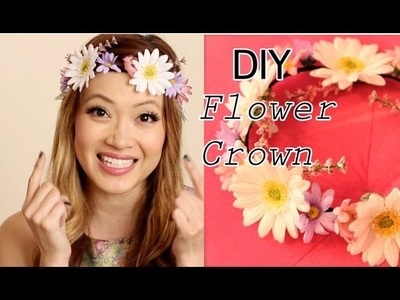 How To DIY Flower Crown (Flower Halo)