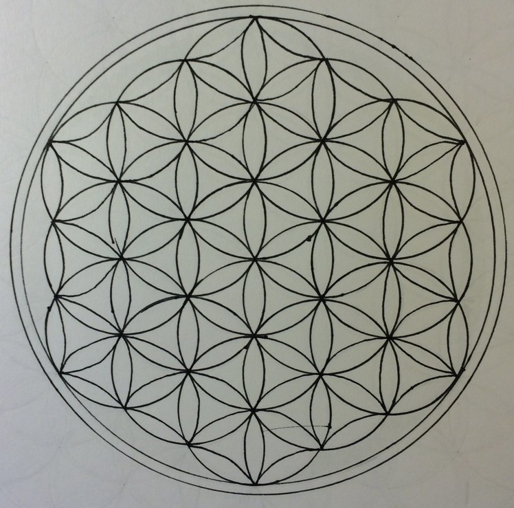 How to draw the Flower of Life