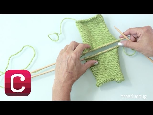 How to Finish Your Knitting with a Three-Needle Bind Off I Creativebug