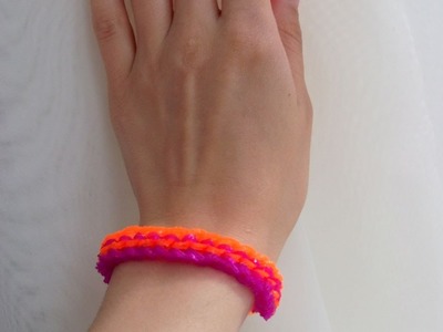 How To Make A Bright Silicone Rubber Band Bracelet - DIY Style Tutorial - Guidecentral