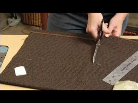How to Make a Coin Purse : Marking & Cutting Fabric for A Coin Purse