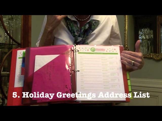 How to Make a #DIY Holiday Planner with GO MOM!