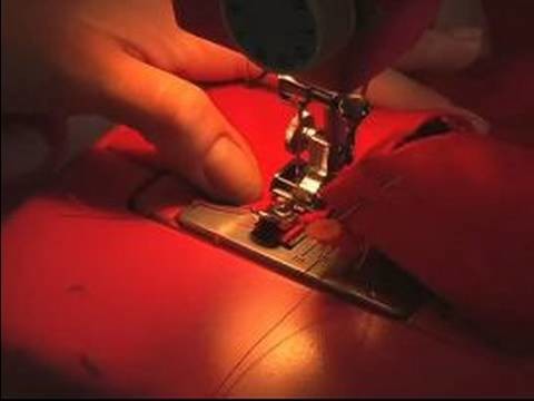 How to Make a Flared Skirt : How to Stitch a Zipper From Bottom to Top