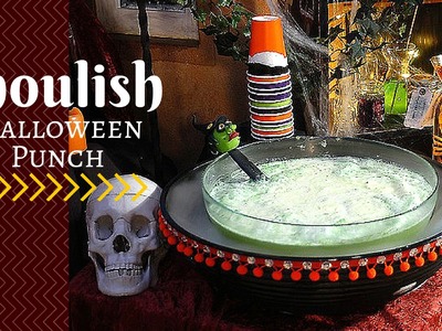 How to Make a Ghoulish Halloween Punch for Kids
