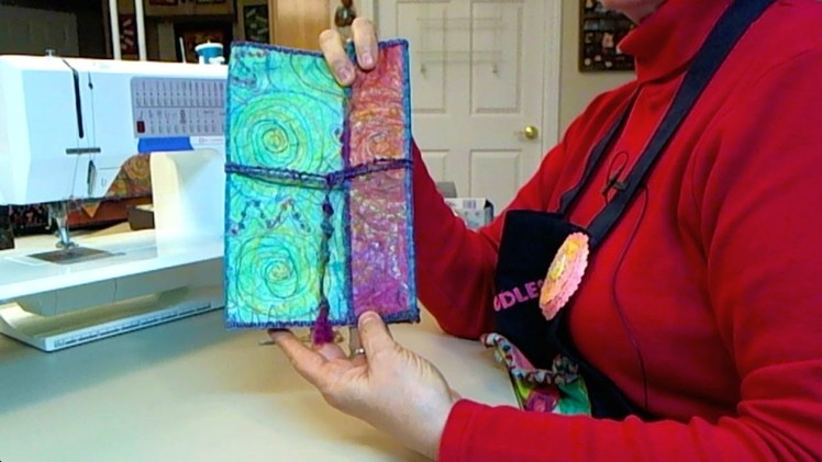 How To Make A Tablet Keeper - HowToGetCreative.com with Barb Owen