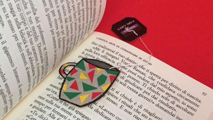How To Make A Tea Cup Shaped Bookmark For Your Mum - DIY Crafts Tutorial - Guidecentral
