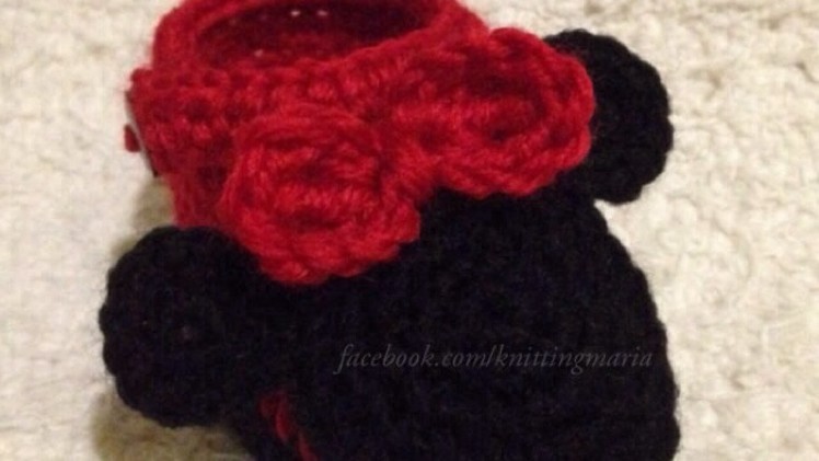How To Make Adorable Crocheted Minnie Mouse Booties - DIY Crafts Tutorial - Guidecentral