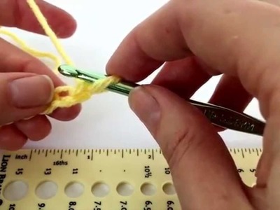 How to Make and Measure a Crochet Gauge Swatch