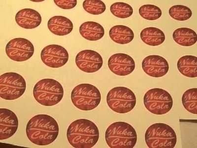 How to make Nuka Cola bottle caps
