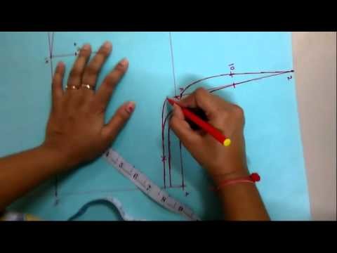 How to Stitch Yog Blouse - Part 1 - Paper Cutting - In Hindi