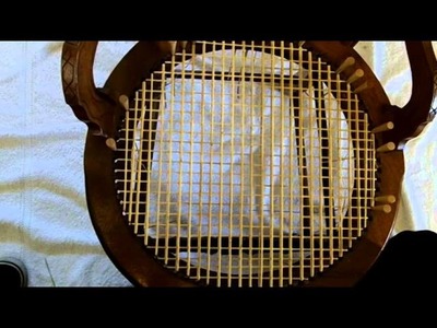 How to Weave a Round Seat Using Strand Cane