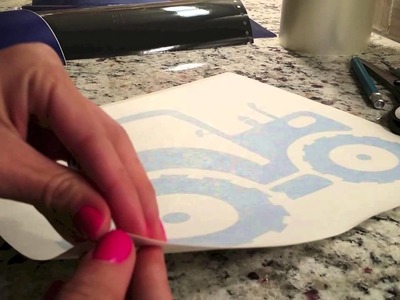 Introduction to vinyl, weeding, reverse weeding, and transfer tape