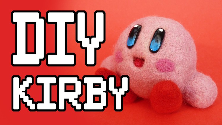 Kirby Needle felt DIY