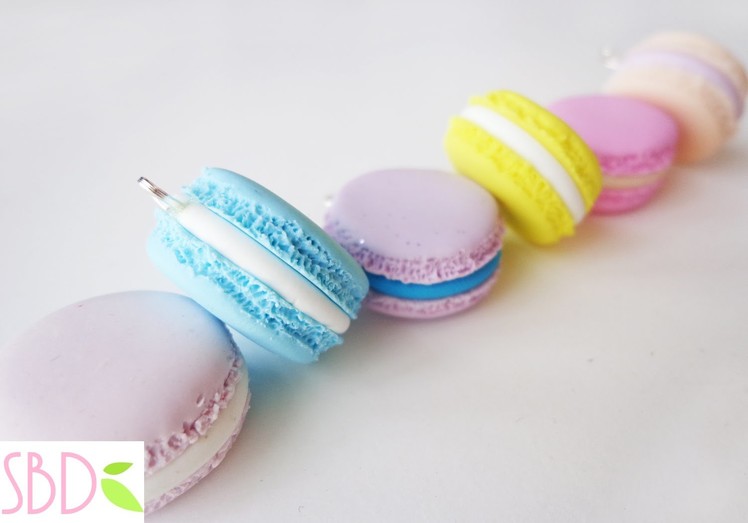Macarons in fimo - Fimo clay macarons
