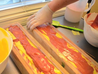 Making & Cutting Vesta Cold Process Luxury Soap
