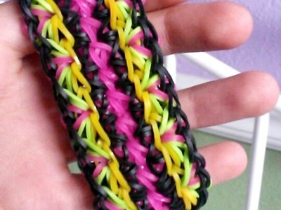 New! Lonicera Bracelet on Rainbow Loom