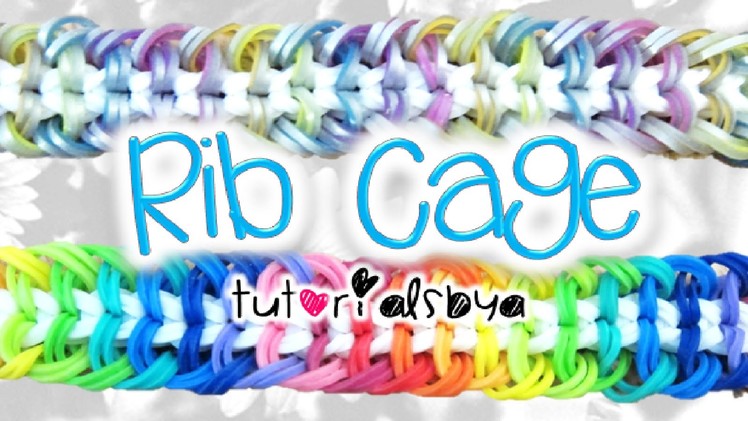 NEW Rib Cage Rainbow Loom Bracelet