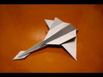 Origami jet fighter
