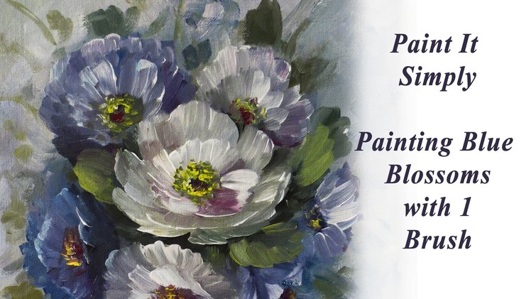 Painting Flowers and Blossoms
