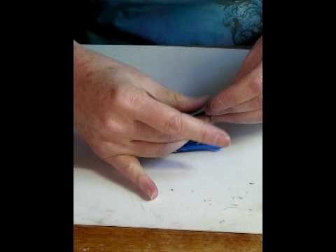 Part 2, Folding Polymer Clay Cranes
