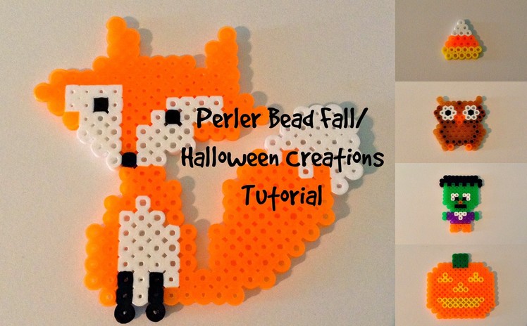 Perler Bead Fall.Halloween Creations Tutorial