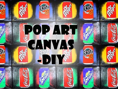 Pop Art Canvas - DIY