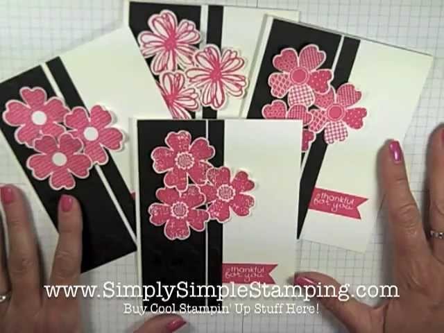 Simply Simple FLASH CARDS 2.0 - Flower Shop Thank You by Connie Stewart