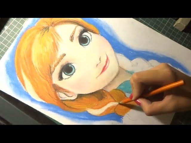 Speed Drawing: Anna (Frozen) | Diana Diaz