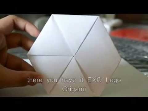 [TUTORIAL] How to make EXO Logo Origami