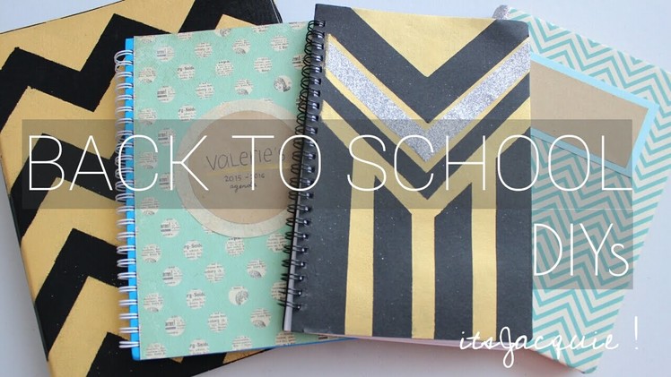 Back To School Notebook Binder Agenda DIY | ☛ itsJacquie !