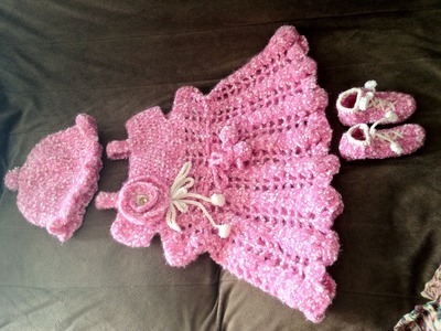 Beautiful Pink Crochet dress