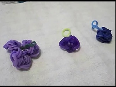 Blueberries and grapes on the Rainbow Loom- Easy