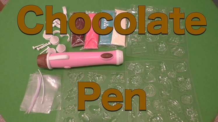 Candy Craft Chocolate Pen Review, Can You Write In Chocolate?