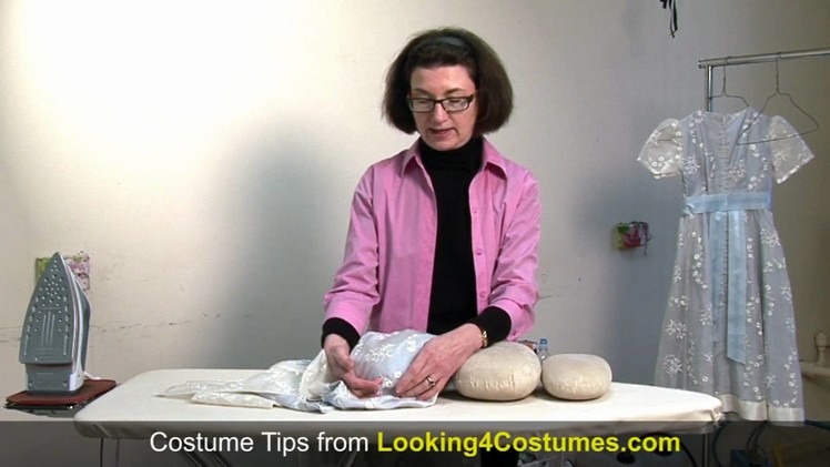 Costume Tips - Using a Tailor's "Ham"