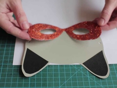 DIY crafts: Masquerade mask by Søstrene Grene