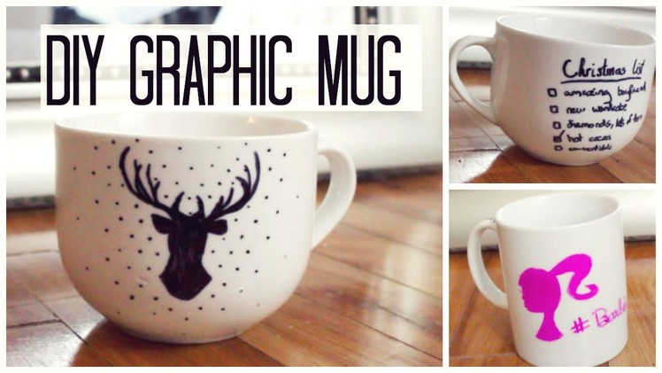 DIY Graphic Mugs - lx3bellexoxo ♡