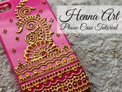 DIY Henna Art Phone Case | Hennafly