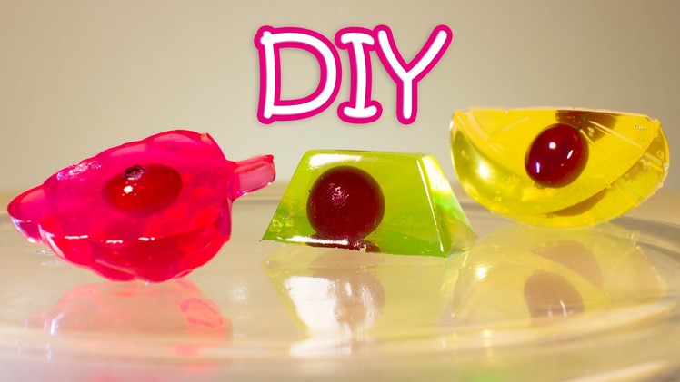 DIY Jelly Candies With Cranberries Using Ice Cubes Trays - Very Easy Recipe + Layered Jelly Cake