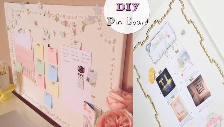 DIY Pin Boards & Star Garland