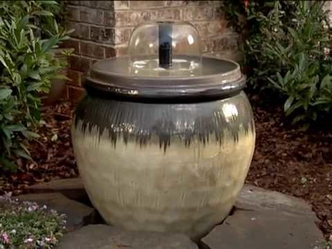 How to Build an Outdoor Garden Water Fountain