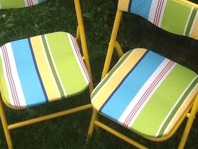 How To Create A New Look For Folding Chairs - DIY Home Tutorial - Guidecentral