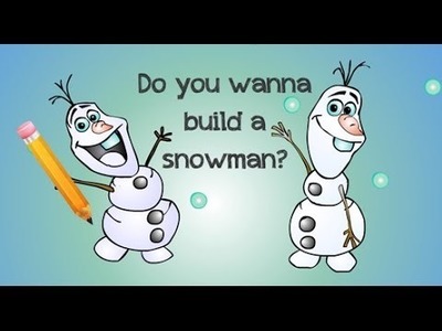 How to draw Olaf from Frozen! - Flash guide