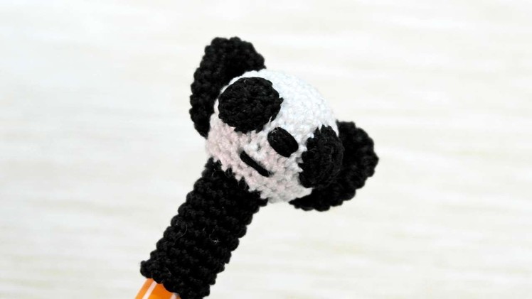 How To Make A Cute Crocheted Panda Pen Cap - DIY Crafts Tutorial - Guidecentral