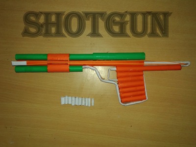 How to Make a paper Shotgun - Paper Gun