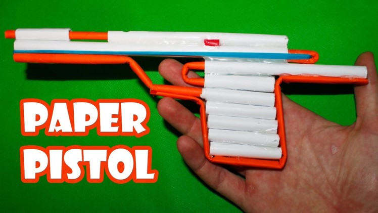 How to Make an Airsoft Gun - Paper Pistol