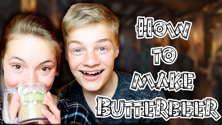 How to make Butterbeer from Harry Potter!
