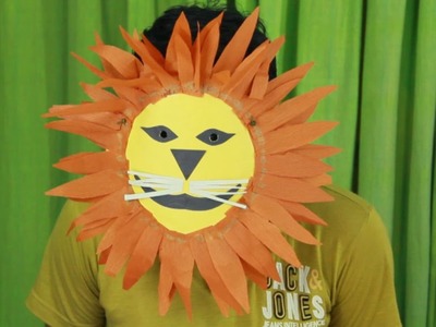 How to make lion mask