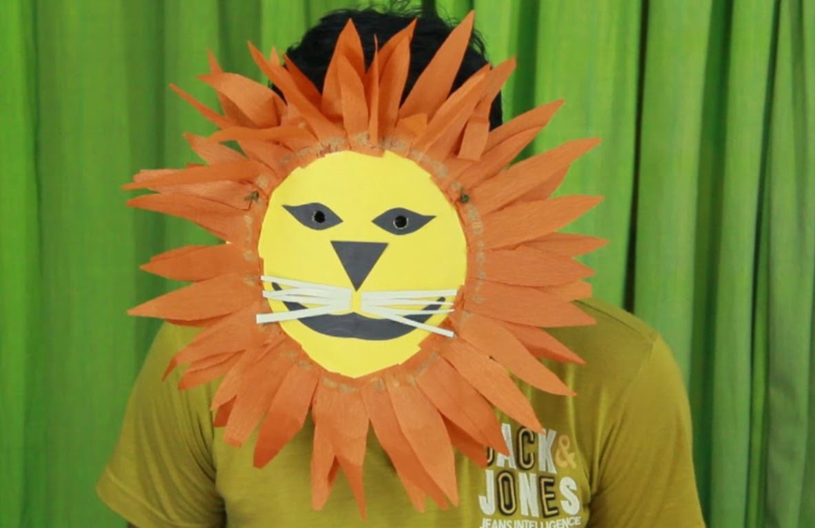 How to make lion mask