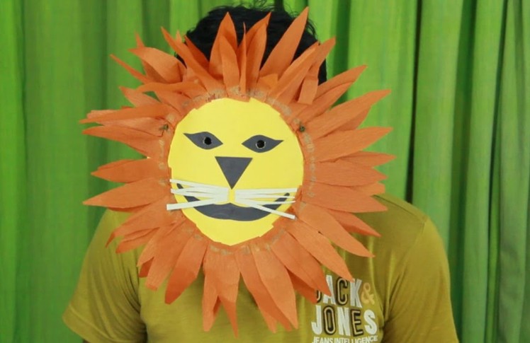 How to make lion mask