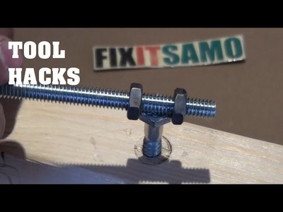 How To Remove A Screw, Bolt Without any Tools - Tool Hacks